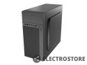 Natec Obudowa Helix USB-C MATX Mini Tower Czarna