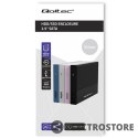 Qoltec Obudowa | Kieszeń na dysk SSD HDD 2.5 cala| SATA | USB 3.0 | Super speed 5Gb/s | 2TB | Srebrna