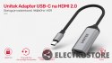 Unitek Adapter USB-C - HDMI 2.0; 4K 60Hz; M/F; V1420A