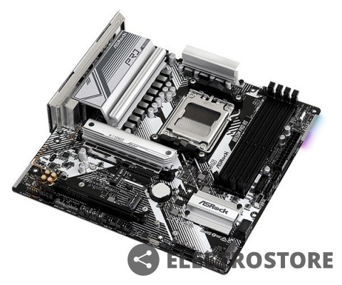 ASRock Płyta główna B650M PRO RS AM5 4DDR5 HDMI/DP mATX ASRock Płyta główna B650M PRO RS AM5 4DDR5 HDMI/DP mATX