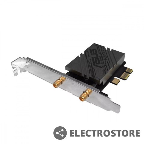 Asus Karta sieciowa PCE-BE92BT PCI-E WiFi 7 BE9400 Asus Karta sieciowa PCE-BE92BT PCI-E WiFi 7 BE9400