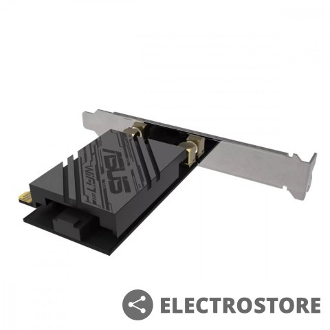 Asus Karta sieciowa PCE-BE92BT PCI-E WiFi 7 BE9400 Asus Karta sieciowa PCE-BE92BT PCI-E WiFi 7 BE9400
