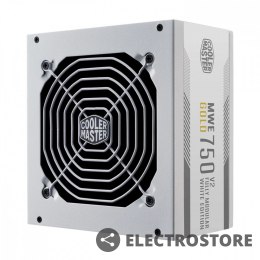 Cooler Master Zasilacz MWE Gold 750 V2 ATX 3.0 Ready Biały