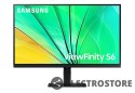 Samsung Monitor 27 cale ViewFinity S60D IPS 2560x1440 WQHD 16:9 1xHDMI 1xDP 3xUSB 3.0 5ms PinP/PbyP 100Hz HAS+PIV płaski 3YOn-Site