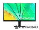 Samsung Monitor 27 cale ViewFinity S60D IPS 2560x1440 WQHD 16:9 1xHDMI 1xDP 3xUSB 3.0 5ms PinP/PbyP 100Hz HAS+PIV płaski 3YOn-Site