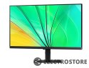 Samsung Monitor 27 cale ViewFinity S60D IPS 2560x1440 WQHD 16:9 1xHDMI 1xDP 3xUSB 3.0 5ms PinP/PbyP 100Hz HAS+PIV płaski 3YOn-Site