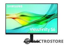 Samsung Monitor 32 cale ViewFinity S60UD IPS 2560x1440 WQHD 16:9 1xHDMI 2xDP(In+Out) 1xUSB-C 90W 3xUSB 3.0 LAN KVM 5ms PinP/PbyP 100Hz H