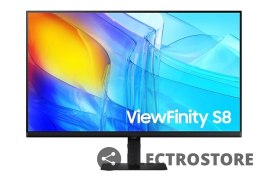 Samsung Monitor 32 cali ViewFinity S80D IPS 3840x2160 UHD 16:9 1xHDMI 1xDP 3xUSB 3.0 5ms PinP/PbyP 60Hz HAS+PIVOT płaski 3YOn-Site