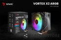 Savio Chłodzenie procesora CPU Vortex X2 ARGB