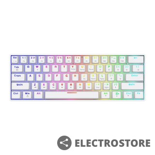 Savio Klawiatura mechaniczna Whiteout X2, Blue Outemu, Hot Swap