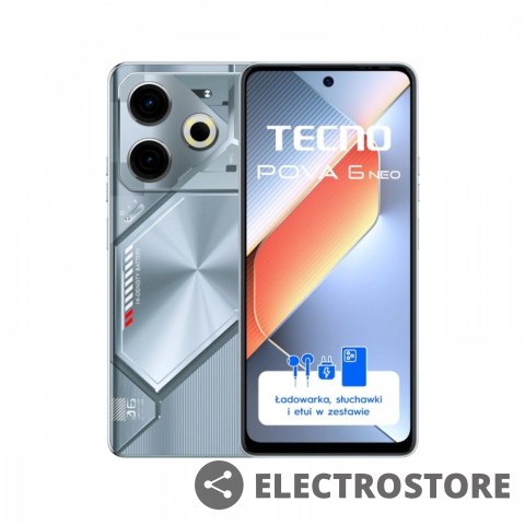 TECNO Smartfon POVA 6 NEO Starry Silver