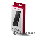 AXAGON EEM2-UB2 Obudowa zewnętrzna aluminiowa, USB-C 3.2 Gen 2 - M.2 NVMe SSD, długość 42 do 80 mm Czarna