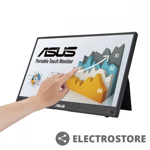 Asus Monitor 16 cali MB16AMTR FHD IPS m-HDMI USB Dotyk Asus Monitor 16 cali MB16AMTR FHD IPS m-HDMI USB Dotyk