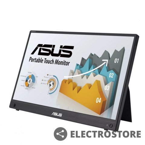 Asus Monitor 16 cali MB16AMTR FHD IPS m-HDMI USB Dotyk Asus Monitor 16 cali MB16AMTR FHD IPS m-HDMI USB Dotyk