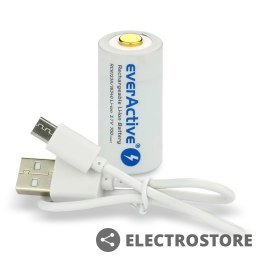 EverActive Akumulator 16340 3,7V Li-ion 700 mAh micro USB