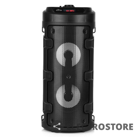 Media-Tech Głośnik PARTYBOX KEG BT MT3165 V2.0 Karaoke/Bluetooth 5.0+EDR/FM/MP3/MicroSD/USB/Equalizer/AUX/Jack 6.3/Pilot/Pasek/USB-C/LED/RM Media-Tech Głośnik PARTYBOX KEG BT MT3165 V2.0 Karaoke/Bluetooth 5.0+EDR/FM/MP3/MicroSD/USB/Equalizer/AUX/Jack 6.3/Pilot/Pasek/USB-C/LED/RM