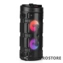 Media-Tech Głośnik PARTYBOX KEG BT MT3165 V2.0 Karaoke/Bluetooth 5.0+EDR/FM/MP3/MicroSD/USB/Equalizer/AUX/Jack 6.3/Pilot/Pasek/USB-C/LED/RM