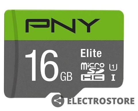 PNY Karta pamięci MicroSDHC Elite 16GB P-SDU32GU185GW-GE