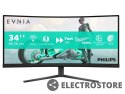 Philips Monitor 34M2C3500L 34 cale Curved VA 180Hz HDMIx2 DPx2