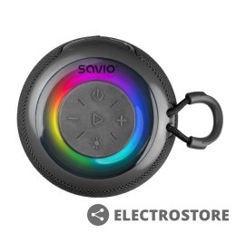 Savio Głośnik bezprzewodowy Bluetooth 5W, BS-041, Czarny