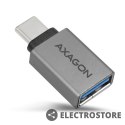 AXAGON RUCM-AFA Redukcja, USB 3.1 Type-C męska -> Type-A żeńska ALU