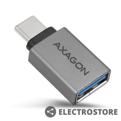 AXAGON RUCM-AFA Redukcja, USB 3.1 Type-C męska -> Type-A żeńska ALU