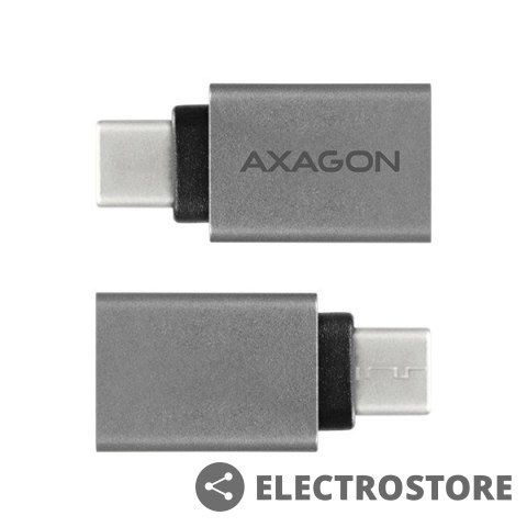 AXAGON RUCM-AFA Redukcja, USB 3.1 Type-C męska -> Type-A żeńska ALU