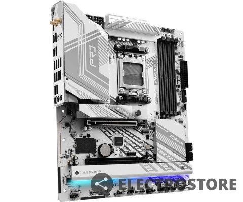 ASRock Płyta główna X870 PRO RS WIFI AM5 4DDR5 M.2 ATX ASRock Płyta główna X870 PRO RS WIFI AM5 4DDR5 M.2 ATX