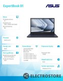 Asus Notebook ExpertBook B1 B1402CVA-EB1301X - i5-1335U/16GB/512GB/14"FHD/Win 11 PRO/3YRS