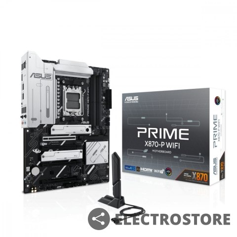 Asus Płyta główna PRIME X870-P WIFI AM5 4 DDR5 HDMI/USB-C