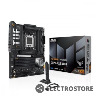 Asus Płyta główna TUF GAMING X870-PLUS WIFI AM5 4DDR5 HDMI/USB-C
