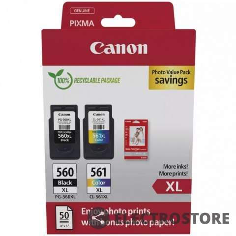 Canon Tusz CRG PG-560XL/CL-561XL PHOTO VALUE 3712C008