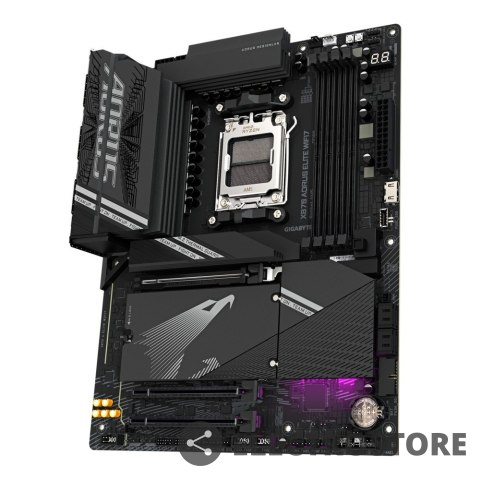 Gigabyte Płyta główna X870 A ELITE WIFI7 AM5 4DDR5 HDMI/USB-C ATX Gigabyte Płyta główna X870 A ELITE WIFI7 AM5 4DDR5 HDMI/USB-C ATX