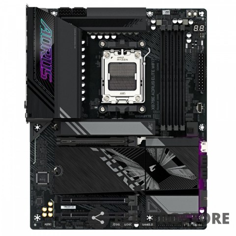 Gigabyte Płyta główna X870E A ELITE WIFI7 AM5 4DDR5 HDMI/USB-C ATX Gigabyte Płyta główna X870E A ELITE WIFI7 AM5 4DDR5 HDMI/USB-C ATX
