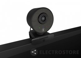 IcyBox Kamera internetowa IB-CAM501-HD FHD Webcam, 1080P, wbudowany mikrofon, Autofocus, wide view angle, Autotracking