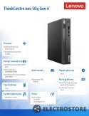 Lenovo Komputer ThinkCentre Neo 50q Tiny G4 12LN001UPB W11Pro i3-1215U/8GB/256GB/INT/3YRS OS