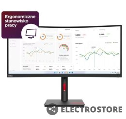 Lenovo Monitor 34 cale ThinkVision T34w-30 WLED LCD 63D4GAT1EU