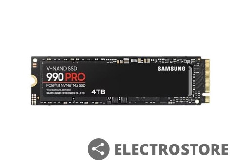 Samsung Dysk SSD 990PRO Gen4.0x4 NVMe 4TB MZ-V9P4T0BW