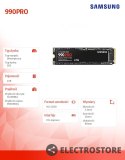 Samsung Dysk SSD 990PRO Gen4.0x4 NVMe 4TB MZ-V9P4T0BW