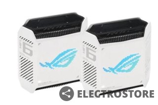 Asus Router ROG Rapture GT6 Wi Fi AX10000 2-pak Biały