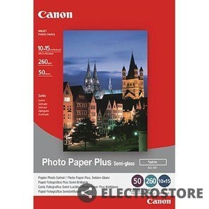 Canon Papier Canon SG-201 półbłyszczący Photo Paper Plus 10x16 50 arkuszy 1686B015