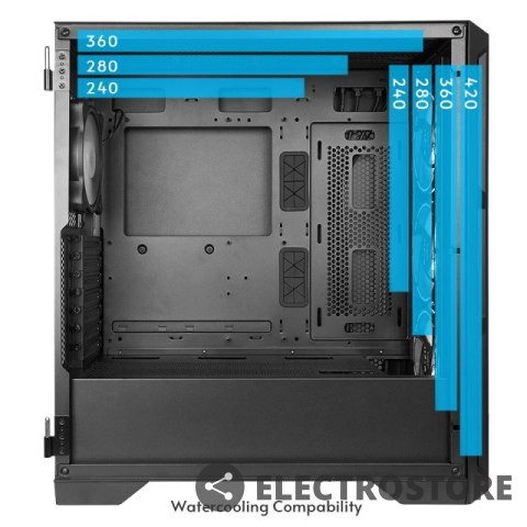 Chieftec Obudowa APEX GA-01B-TG-OP 4xFans ARGB Chieftec Obudowa APEX GA-01B-TG-OP 4xFans ARGB