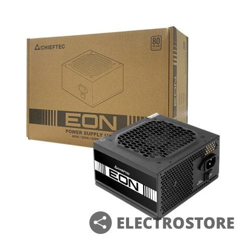 Chieftec Zasilacz ZPU-400S 400W EON Series 80 PLUS Chieftec Zasilacz ZPU-400S 400W EON Series 80 PLUS