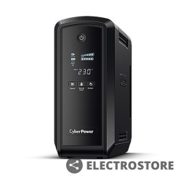 CyberPower Zasilacz awaryjny UPS CP900EPFCLCD 540W/LCD/USB/4ms/ES