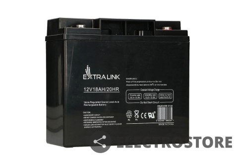 Extralink Akumulator AGM 12V 18AH