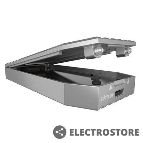 IcyBox Obudowa IB-1919M-C42 Type-C. USB4. Gen 3x2 (40 Gbit/s) na PCIe NVMe M.2 2280 IcyBox Obudowa IB-1919M-C42 Type-C. USB4. Gen 3x2 (40 Gbit/s) na PCIe NVMe M.2 2280