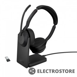 Jabra Słuchawki Evolve2 55 Link380a UC Stereo Stojak