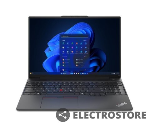 Lenovo Notebook ThinkPad E16 G2 21MA002RPB W11Pro Ultra 7 155H/16GB/512GB/INT/16.0 WUXGA/Graphite Black/3YRS OnSite + 1YR Premier Suppo