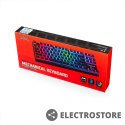 MODECOM Przewodowa klawiatura mechaniczna RGB PUDDING EDITION czarna