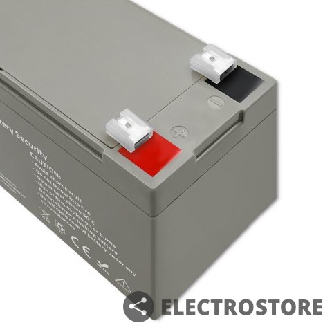 Qoltec Akumulator AGM | 12V | 7Ah | max. 105A | Security Qoltec Akumulator AGM | 12V | 7Ah | max. 105A | Security